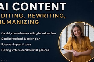 humanize, rewrite, and edit ai, chatgpt content