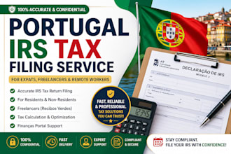 file your portugal irs tax return for residents and non residents