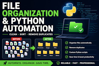 automated file organization and cleanup using python