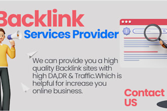 provide a backlink services