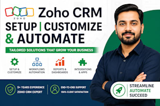setup and customize zoho CRM for your business
