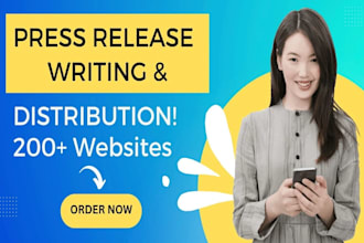 write and distribute press release, press release, yahoo finance, pr writing