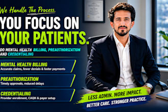 do medical billing, prior authorization and credentialing