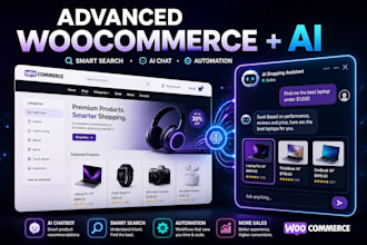build an advanced woocommerce store with agents and marketplace