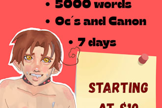 write you any nsfw a fanfic you want