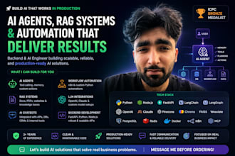 build an ai agent or llm powered automation system for your business