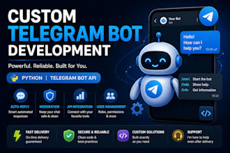 develop telegram bot with python