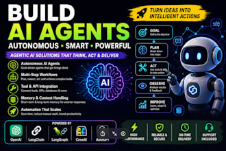 build ai agents, autonomous workflows, and systems
