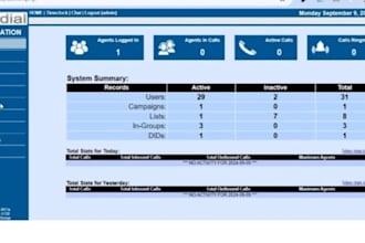 setup complete call center with vicidial and linux server