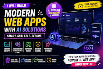 do web development, ai integrated solutions