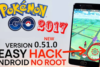 root android, install custom rom or setup pokemon go remotely