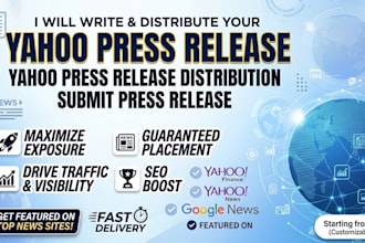 write yahoo press relese yahoo press release distribution submit press release