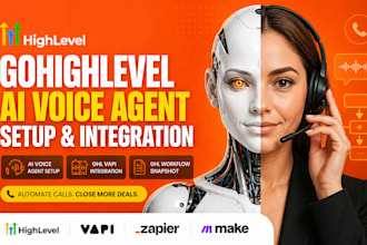 setup gohighlevel ai voice agent, ghl vapi integration, ghl workflow snapshot