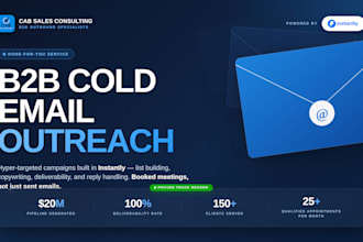 build your b2b cold email system in instantly