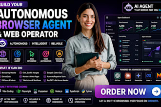 build your autonomous browser agent and web operator using vibe coding