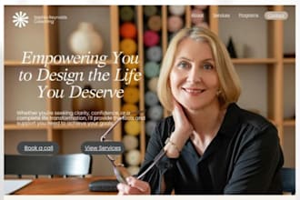 build squarespace life coach website business coach website fitness coach site