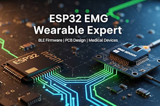 provide full pcb design firmware development for embedded systems