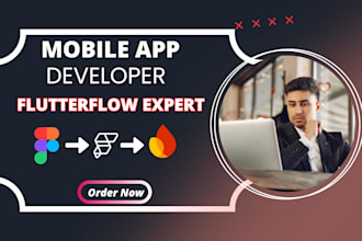develop flutterflow ios, android flutterflow mobile app