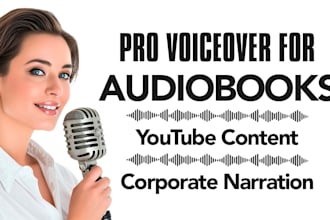 record a premium quality female voice in mp3 or wav