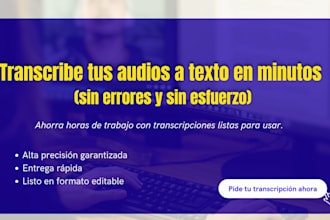 transcripción audios a textos y convertiré a word