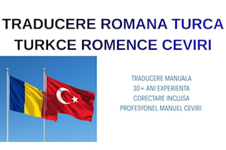 translate traduc romana turca rapid si profesionist turkce romence ceviri