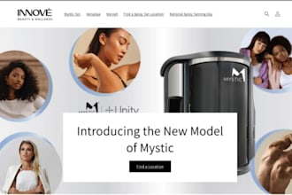 design wordpress spray tanning website spray tan salon organic spray tan website