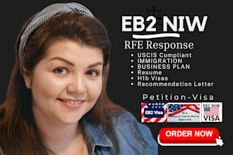 write uscis compliant eb2 niw petition for tech professionals and data scientist