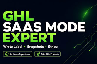 setup gohighlevel saas mode white label and snapshots