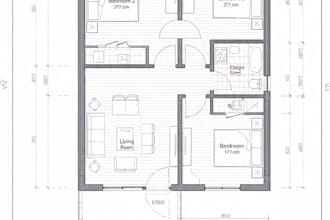do professional 2d autocad drafting for house floor plan