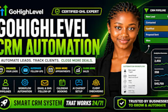 setup and manage gohighlevel website, emails SMS automation sales funnel expert