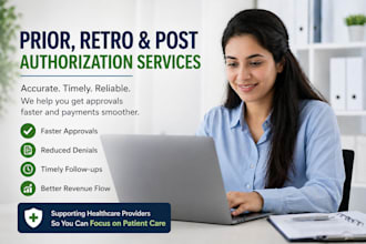 do prior, retro and pos authorization services for healthcare providers