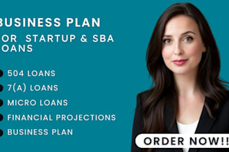 prepare professional sba loan business plan for investors approval