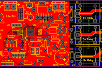 do schematic,pcb design, pcb assembly, hardware development