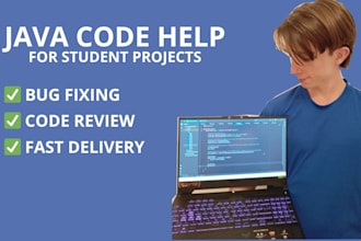 be providing help to students with their java project