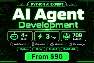 build an autonomous python ai agent for your business