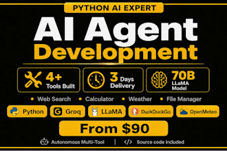 build an autonomous python ai agent for your business