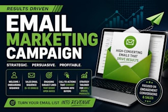 create a results driven email marketing campaign