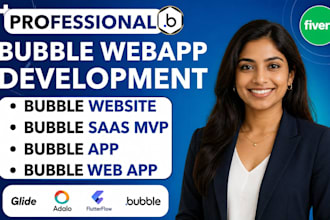design bubble website bubble mvp saas bubble app developer