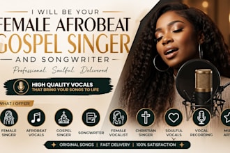be your afrobeat, amapiano singer and songwriter