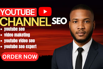 be your youtube SEO expert for you tube video  and channel growth