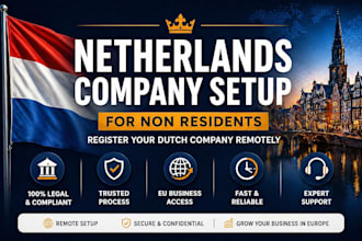 register netherlands company for non residents remotely