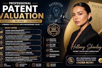 expert patent valuation consultant accurate valuations for patent licensing