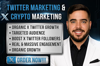 superfast crypto twitter x marketing crypto x promotion for organic growth