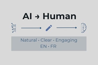 rewrite ai content into natural human writing