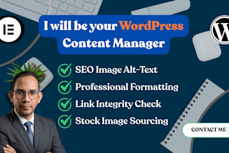 be your wordpress content manager
