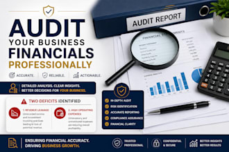 audit your business financials professionally for CPA