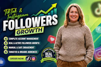grow your instagram and tiktok accounts organically