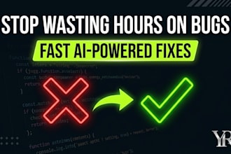 fix any web development bug or add features fast using ai