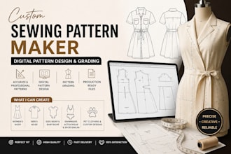 be your expert sewing pattern maker for digital patterns