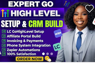 setup hl affiliate portal invoicing integrations phone system lc gohighlevel ghl